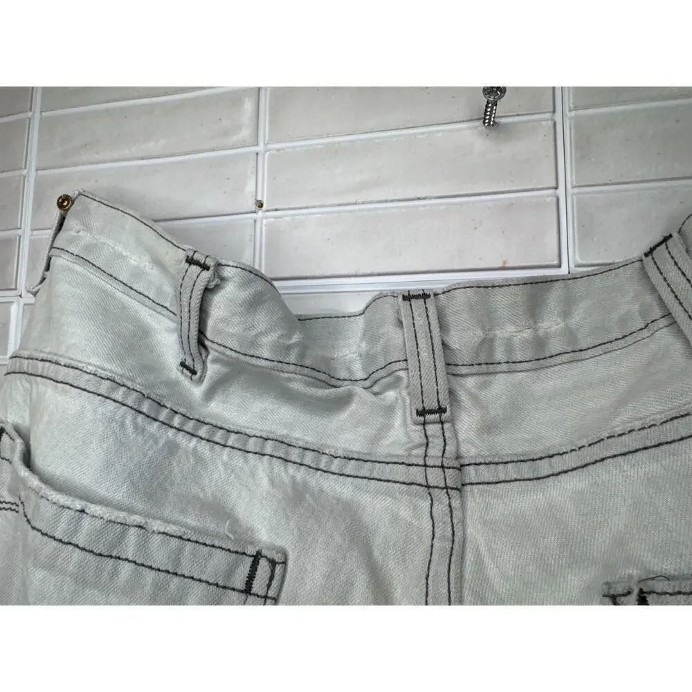 Vintage 1990s Levi’s SilverTab Jeans 38x32 Super Light Wash Relaxed Fit